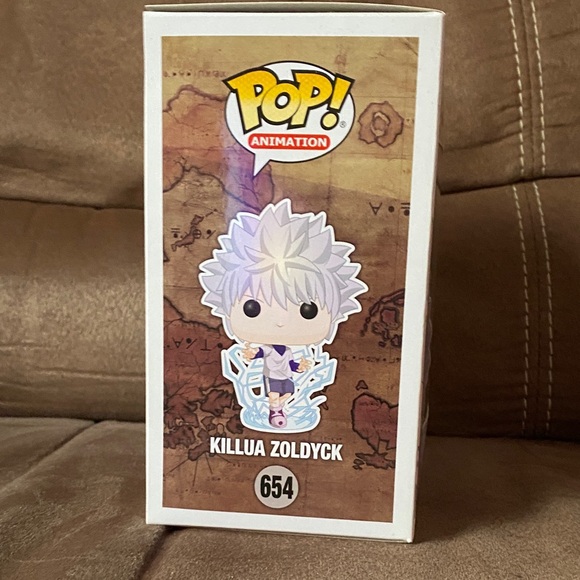 Funko Pop Hunter Figure with White and Purple - Picture 2 of 6